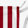 thumbnail image 2 of Simply Daisy Perfect Stripes 28 x 36 in Red Laundry Bag, 2 of 3