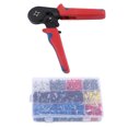 thumbnail image 2 of 1800Pcs/Set Ferrule Crimping Tool Kit Copper PVC Carbon Steel Crimping Plier Set 0.25 ‑ 10mm², 2 of 14