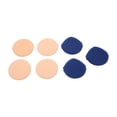 thumbnail image 4 of 7pcs Women Makeup Beauty Sponge Dry Wet Use Round Pointed Shape Facial Cosmetics Powder Puff(Skin Color Dark Blue ), 4 of 14