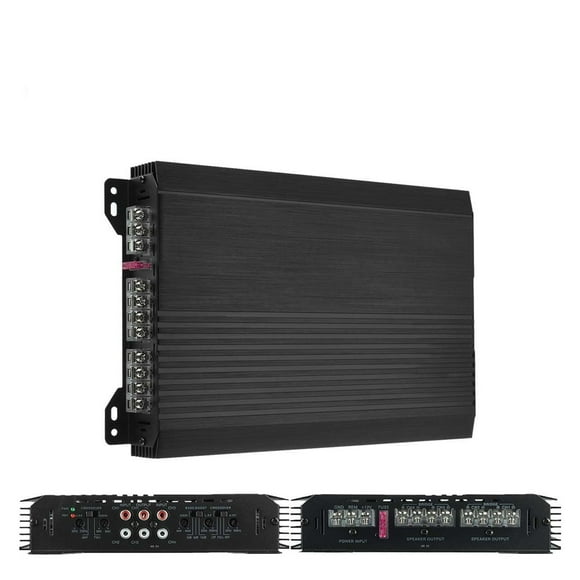 12V 6800W 4 Channel Car Amplifier Audio Stereo Bass Speaker Car Audio Amplifiers Subwoofer Vehicle Power Stereo Amplifiers 12V ,Bluetooth 5.0