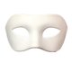 thumbnail image 1 of Máscara de mascarada JM para hombre Halloween Blanca, 1 of 3