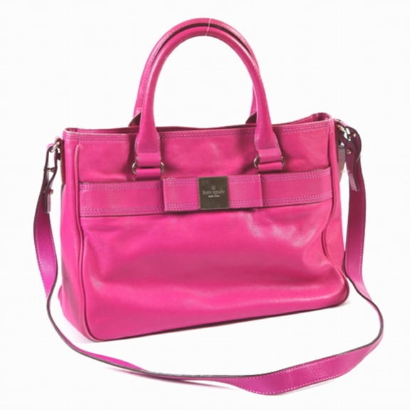 Pre-Owned Kate Spade 2-Way Shoulder Bag/Tote Bag in Pink Purple (Good)