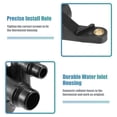 thumbnail image 4 of Unique Bargains PEM000030 Engine Coolant Thermostat Housing Assembly Fit for Land Rover Freelander 2002-2005, 4 of 7