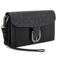 thumbnail image 4 of Montana West Women's Small Crossbody Purse Stylish Western Designer Clutch with Chain Strap Versatile Handbag, Black, 4 of 7