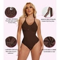 thumbnail image 3 of MANIFIQUE Bodysuit for Women Tummy Control Shapewear Racerback Body Shaper Tank Top, 3 of 7