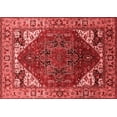 thumbnail image 1 of Ahgly Company Indoor Rectangle Oriental Red Industrial Area Rugs, 7' x 10', 1 of 4