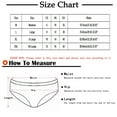 thumbnail image 3 of Mens Underwear Clearance Men's Sexy Solid Color Low Waist Briefs Underpants, 3 of 3