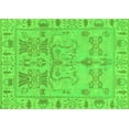 thumbnail image 1 of Ahgly Company Indoor Rectangle Oriental Green Traditional Area Rugs, 2' x 4', 1 of 4