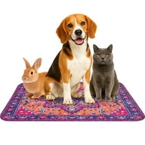 Best Pets Washable Pet Mat – Reusable Pad for Dogs & Cats – 34x36 in, Ember Serenade