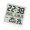 White, variant on Digital Alarm Clock with Date Time Temperature Humidity LCD Display Operated for Modern Homes Decors