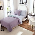 thumbnail image 4 of Campus Comforts by New Sega Home 2-Piece Pinsonic Quilt Set, Flora, Lavender,Twin-XL, 4 of 8