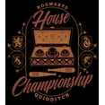 thumbnail image 2 of Men's Harry Potter Hogwarts House Championship Graphic Tee Black Large, 2 of 5