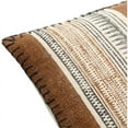 thumbnail image 3 of Surya Zendaya ZEN-002 14x22" Lumbar Global Cotton Pillow Kit in Dark Blue/Orange, 3 of 4