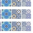 thumbnail image 4 of 20 Piezas de de Transferencia de de Pared para Decoración Hogar, Calcomanías de para Decoración , Cocina A 10x10cm BLESIY Mosaico de azulejos de pared pegatinas, 4 of 8
