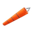 thumbnail image 1 of Airport Windsock Dirección de la dirección del viento Reflexión reflectante Ripstop Aviation Bandera Medición Bolsa de calcetería Calcetín colgante de Naranja, 1 of 8
