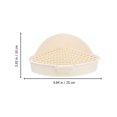 thumbnail image 2 of BESTYASH Guinea Pig Toilet White Plastic Small Animal Litter Box with Fixed Hook and Grid Design, 2 of 6