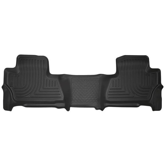 Husky Liners 11261 Weatherbeater Floor Mat Fits 2015-2020 Chevrolet Suburban, 2015-2020 GMC Yukon XL 2nd Seat Floor Liner 1 Pc Black