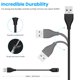 thumbnail image 3 of Cables De Carga Tipo C/Usb Soporte Para Datos Adaptador De Corriente Soporte Para Base Compatible Con 7 X 6 5 Venu2, 3 of 8