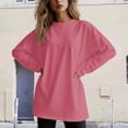 thumbnail image 2 of EDFBUYKRS Women’S Lace Rhinestone Top with Long Sleeves, Sizes S, 2 of 4
