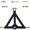 thumbnail image 2 of Yeshouse Heavy Duty 3 Point Tractor Drawbar 2" Stabilized Steel Tow Hitch Receiver for Trailers & Implements Quick Hitch Drawbar Adapter for Farming and Hauling, 2 of 8