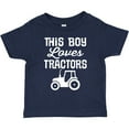 thumbnail image 3 of Inktastic Farming This Boy Loves Tractors Boys Toddler T-Shirt, 3 of 5