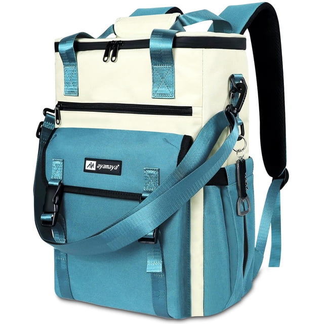 Mochila térmica ayamaya a prueba de fugas 41x30x20 cm azul