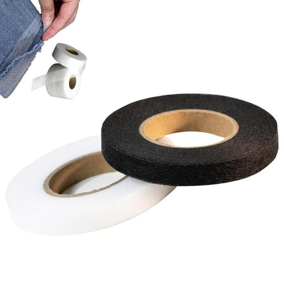 Perfectdid/Cordialk/Landepend/Valuableon No Sew Hemming Tape Fabric Adhesive, Cinta Adhesiva para Dobladillo De Ropa, Iron On Hem Tape for Pants and Clothes