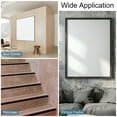 thumbnail image 5 of 3 Pcs Aluminum Wall Corner Protectors L Molding Corner Guards for Walls Doors Window Cabinets, Black, 5 of 5