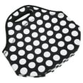 thumbnail image 4 of Thermal Lunch Bag, Wear-Resistant Lunch Box Handbag, Neoprene Lunch Box Handbag Durable In Use Portable And Warm For Home Camping Black White Dots, 4 of 8