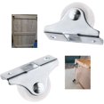 thumbnail image 3 of Mini Castors For Furniture 12 Pieces Fixed Caster Furniture Casters 25 Mm Mini Casters Transfer Casters Conveyor Bearing, 3 of 4