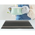 thumbnail image 5 of Unique Bargains Set of 8 Vinyl Placemats for Kitchen Washable Table Placemats Black, 5 of 7