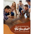 thumbnail image 2 of Juego de equilibrio WE Games Shoot The Moon Large Walnut Wood, 2 of 9