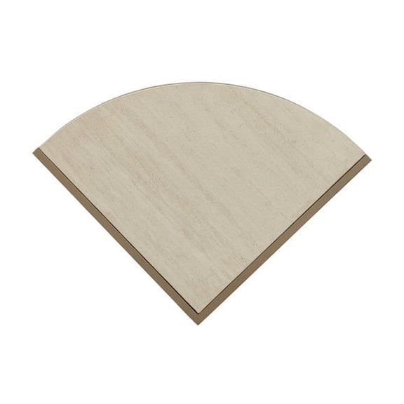 I Home Furnishings Transitional Elements Quarter Bunching Tables - Toffee/Spice