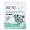 Aura Cacia Clearing Foam Bath - Eucalyptus - Case of 6 - 2.5 oz