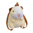 thumbnail image 2 of Mochila de peluche de capibara, mochila escolar creativa y de moda para niños y niñas. beige, 2 of 9