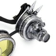 thumbnail image 5 of LELINTA Vintage SteampuLELINTA Goggles with Double Ocular Loupe Retro Rivet PuLELINTA Gothic Cosplay Halloween Goggles Glasses Eyewear, 5 of 7