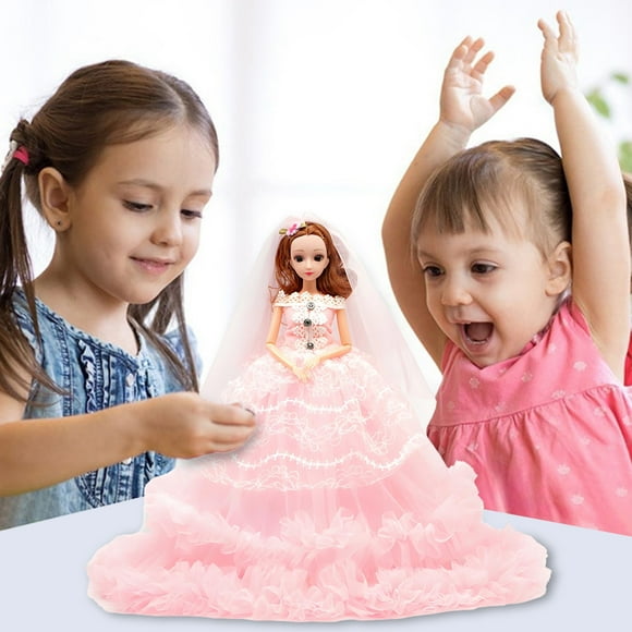 TOPRenddon Little Dolls Set with Mini Princess Dolls for Girls, Mini Doll Playset with Extra Clothes and Accessories, Toy for Girls 4 and Up