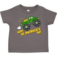 thumbnail image 3 of Inktastic Happy St. Patrick's Day Monster Truck with Leprechaun Boys or Girls Toddler T-Shirt, 3 of 5