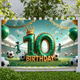 thumbnail image 4 of Decorative Design Banner Balloon Decoration Soccer Theme Gift Boxes Celebration Banner for Birthday Party Kids Event Indoor Decoration, 4 of 9