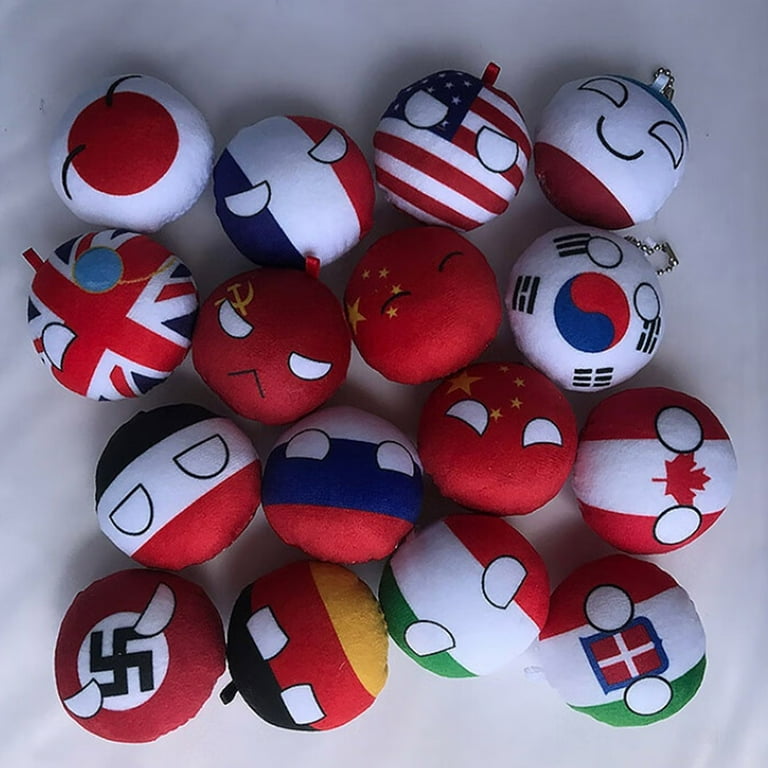 Polandball Plush Toy Collection - Countryballs Stuffed Animals