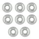 thumbnail image 1 of Rodamientos de patín shamjiam 8 piezas Abec 9 sin fricción 608-RS 8x22x7mm Blanco, 1 of 9