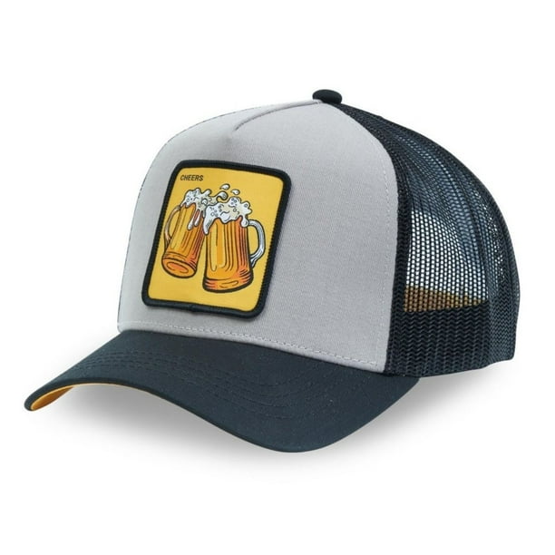Gorra Trucker Unisex Capslab con Parches Bordados Exclusivos Diseño Original para Jóvenes y Adultos