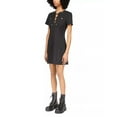 thumbnail image 4 of MICHAEL Michael Kors Womens Lace Up Mod Dress Size 6 Black, 4 of 4