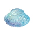 thumbnail image 2 of STPToys Transparent Glitter Filled Seashell Shaped Slow Rebound Squeeze Gadget,Blue Soft Pressure Reducing Accessory Perfect For Birthday Gifts, Party Favors And General Reward Presents, 2 of 6