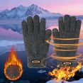 thumbnail image 5 of Thickened Fleece Winter Cycling Gloves for Cold Weather, Windproof and Thermal Insulated for Outdoor Sports, 5 of 9