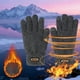 thumbnail image 5 of Guantes de Ciclismo de Invierno para Estudiantes Gmm251029002, Forrados con Lana Gruesa y Resistentes Al Viento, Cálidos, para Deportes Al Aire Libre, Senderismo, Correr, Esquí y Protección Contra El, 5 of 6