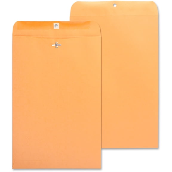 Business Source, BSN36666, Heavy-duty Clasp Envelopes, 100 / Box, Kraft