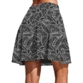 thumbnail image 3 of Weardear 18" High Waisted Skirts for Women Pleated Athletic Skorts with 4 Pockets Inner Drawstring Golf Skirts for Tennis Workout, 3 of 6