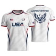 thumbnail image 2 of 2026 New USA Soccer Jersey Men United States National Team Shirt, United States Jersey Soccer, Resistant Crew Neck Short Sleeve Football Tee for Sports Casual Daily Use for Adult(Orange, 2XL), 2 of 4