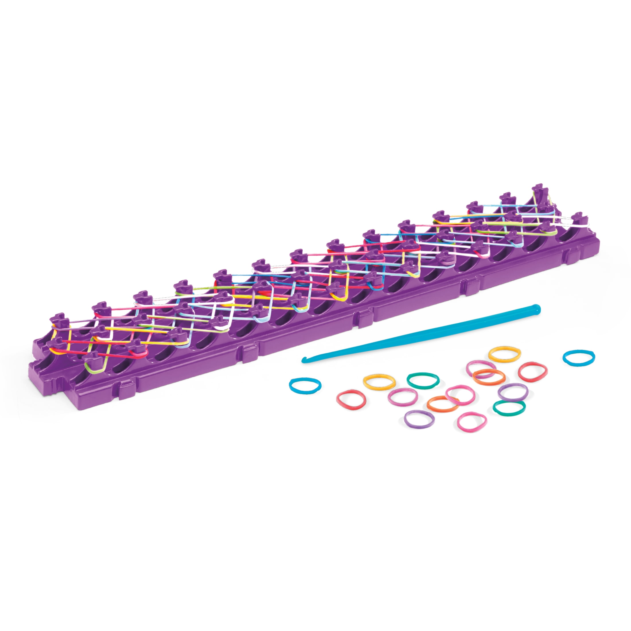 Cra-Z-Art Be Inspired Cra-Z-Loom 3-in-1 Rubber Band Bracelet Extravaganza,  Multicolor Kit Ages 8 and up 